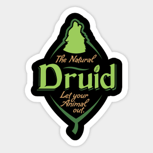 Dungeons & Dragons Druid Class Sticker